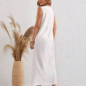 White summer dress